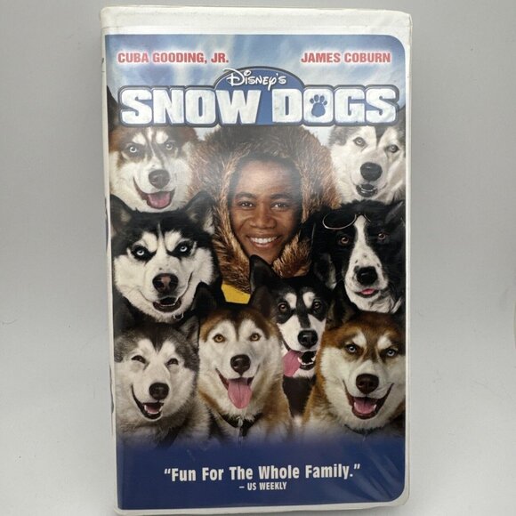 Snow Dogs (VHS, 2002) Disney Home Entertainment clamshell G6 - Picture 1 of 3